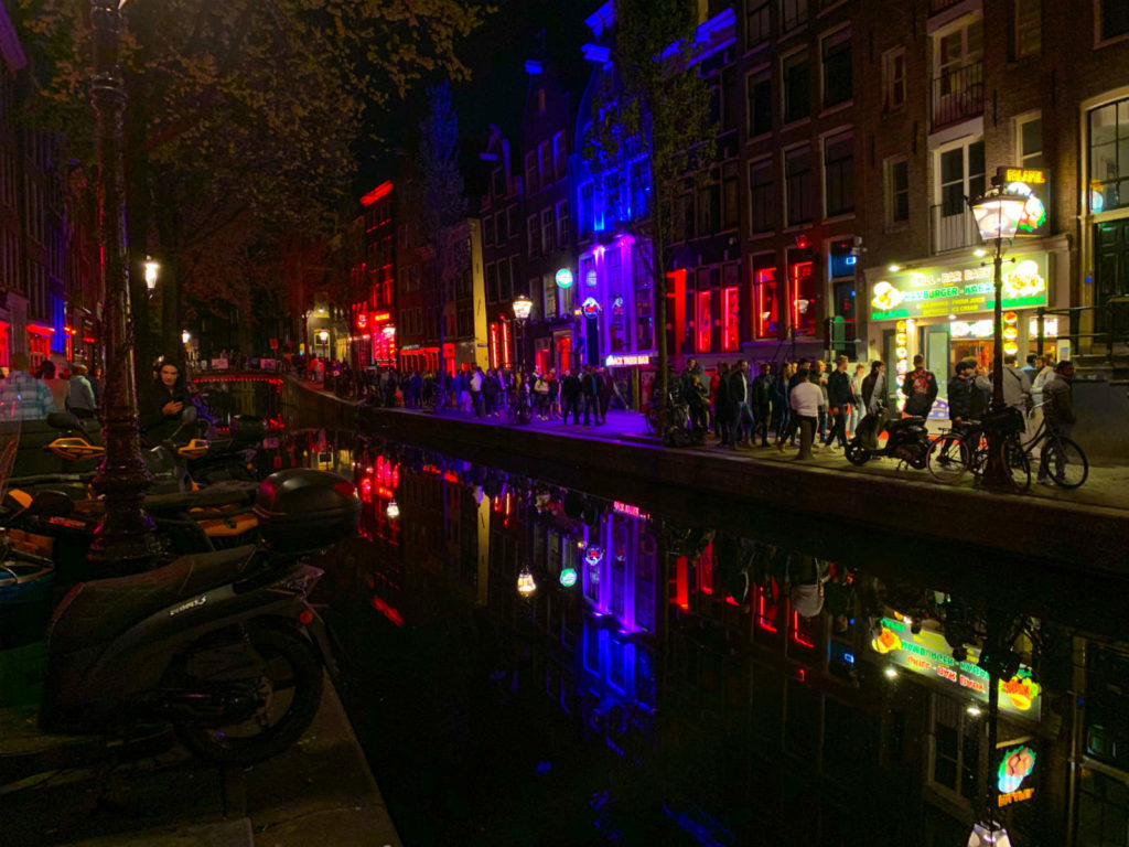redlight district in amsterdam