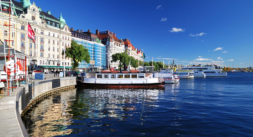 Summer in stockholm