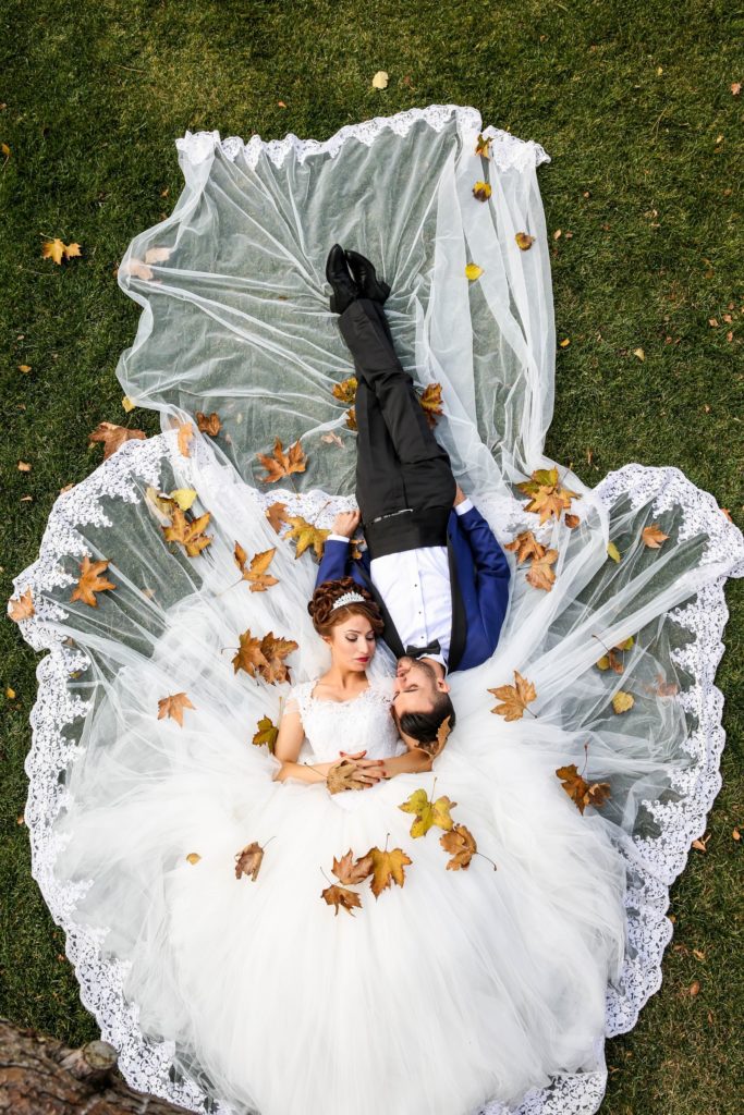 Couple during a destination wedding