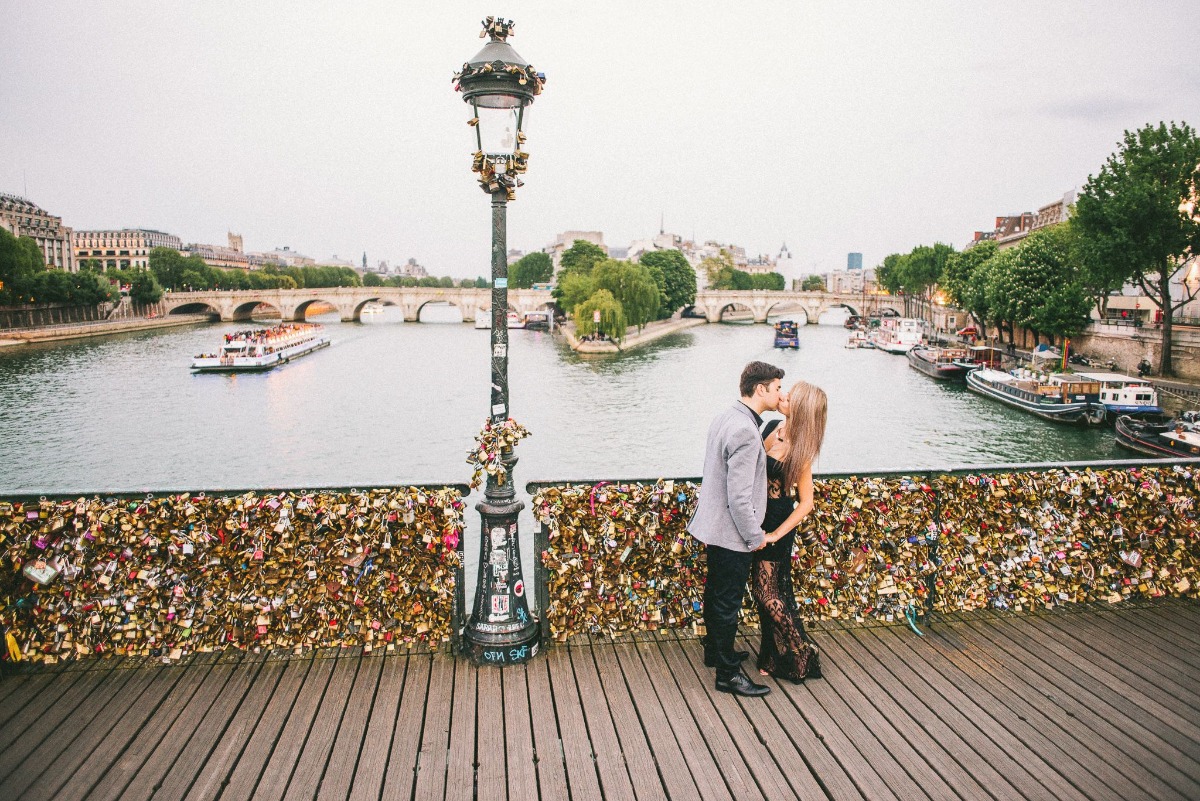 Love Locks Bridge Paris
