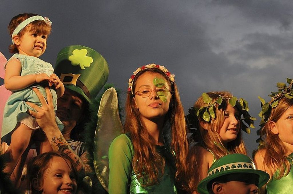 Buenos Aires Argentina St. Patrick's Day parade