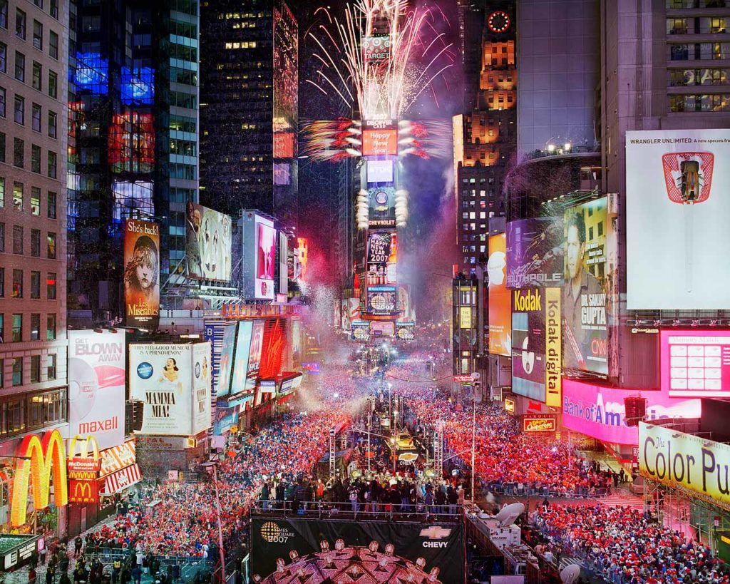 New Years Eve Ball Drop Times Square