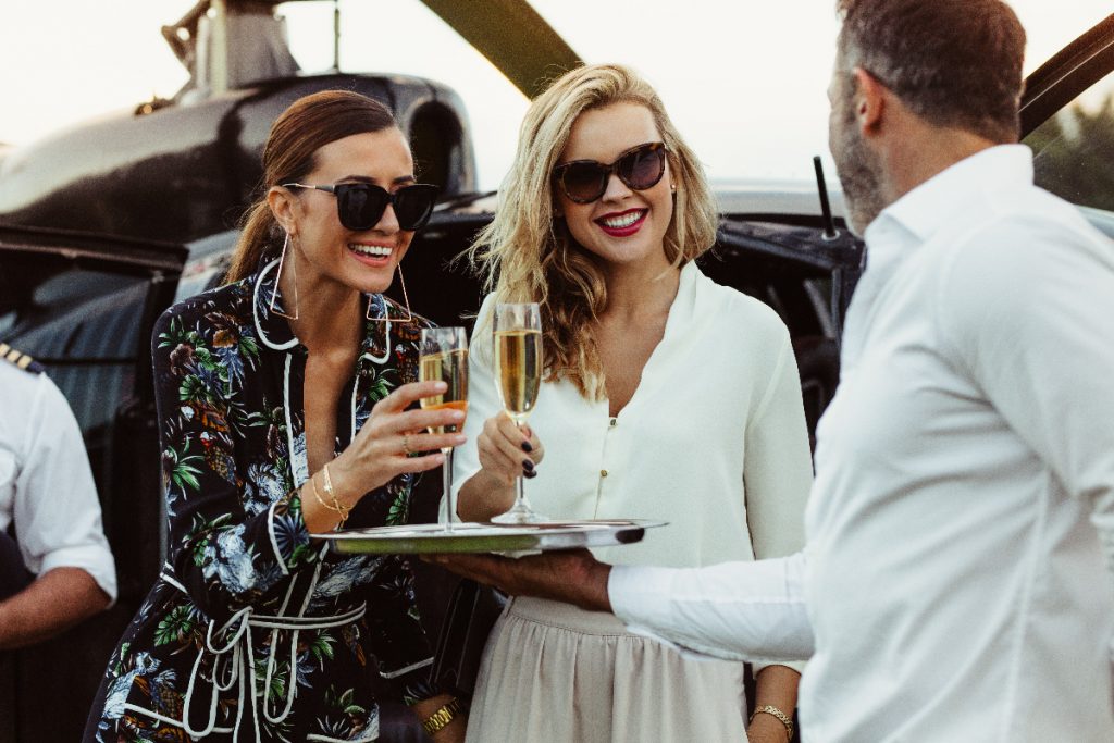 Champagne service