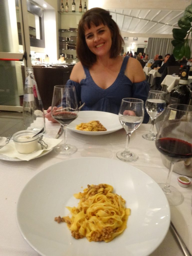 Cathy at Garganelli Restaurant 