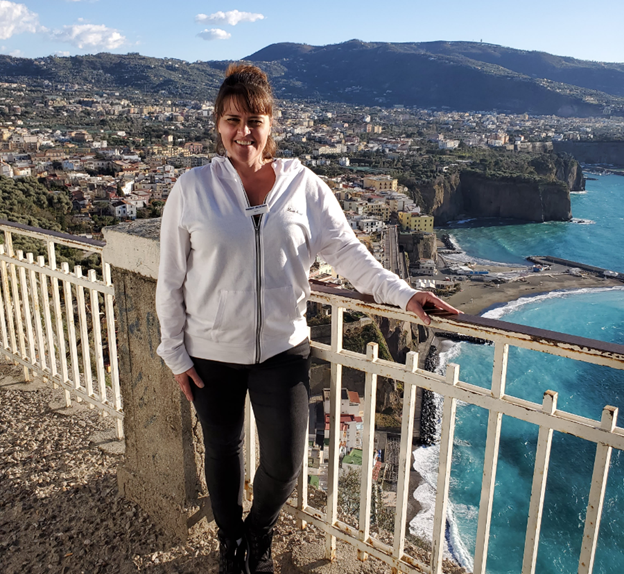 Cathy in Italy