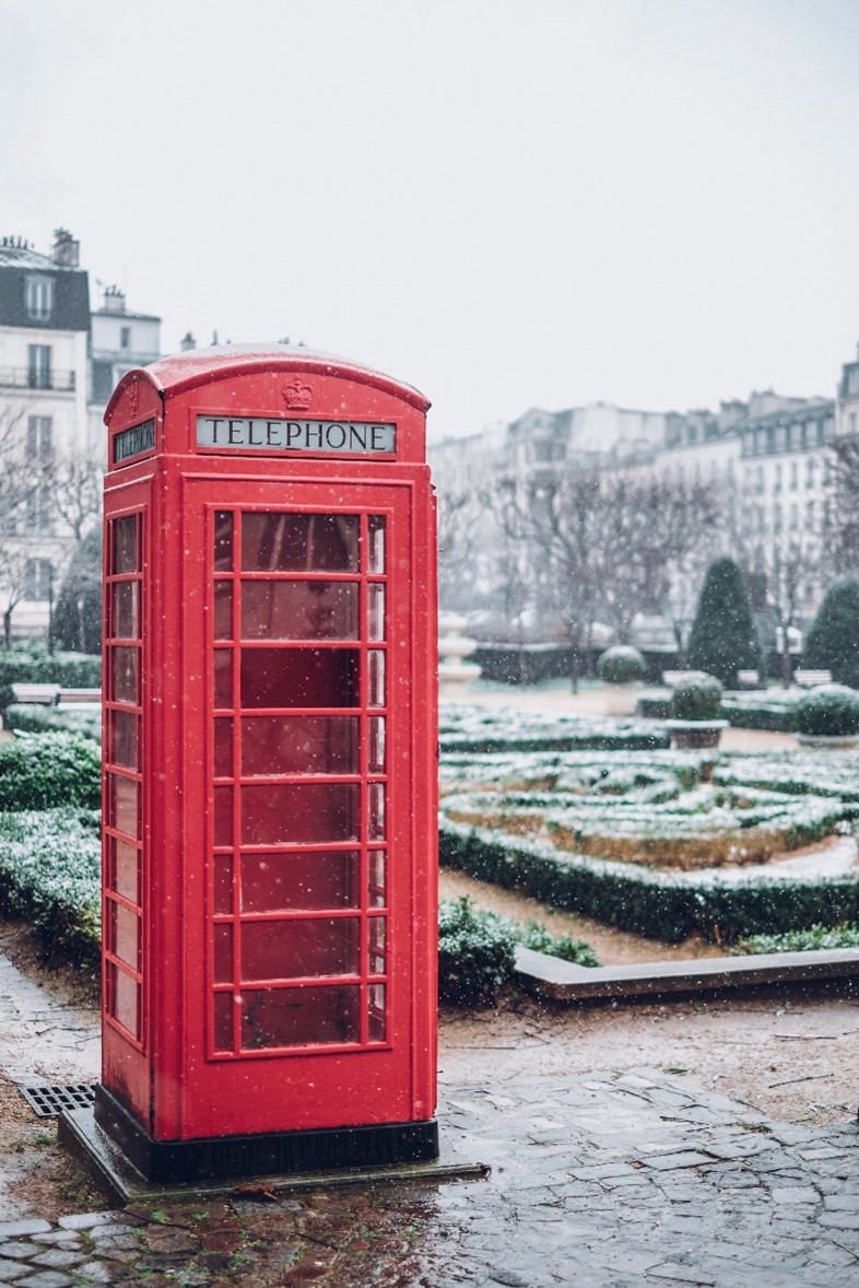 London phone booth