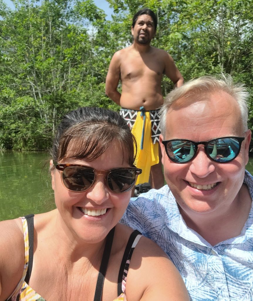 On the river to the Embera Tribe