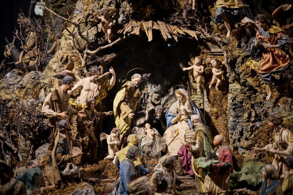 Naples Italy Presepe