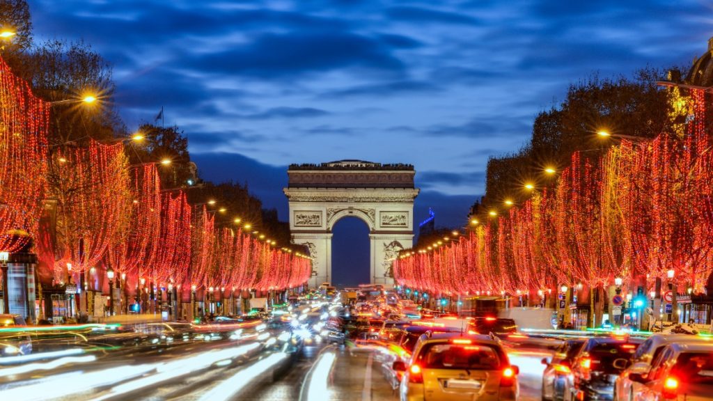 Champs Elysees Christmas Lights