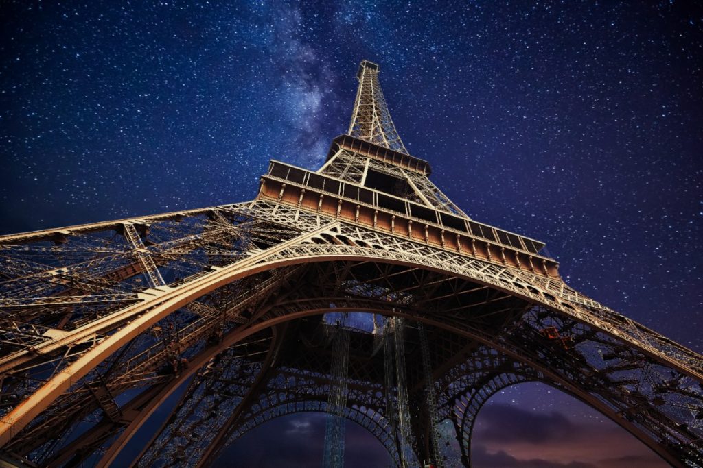 Eiffel Tower at Night