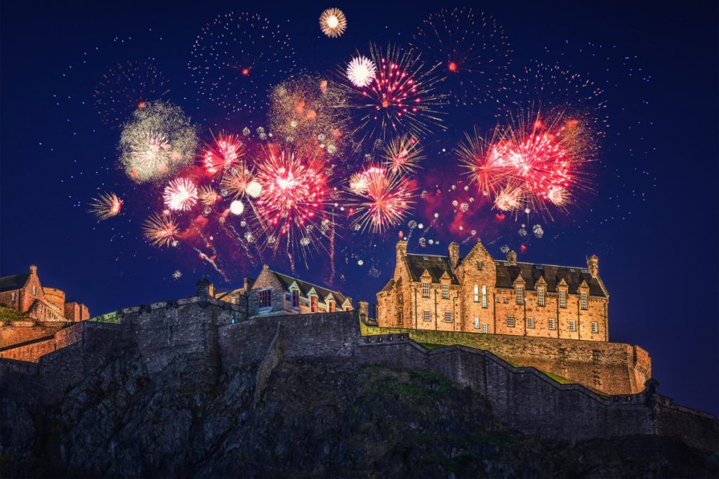Edinburgh Castle Hogmanay festival